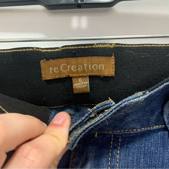 ReCreation Distressed Jegging Size 6 - Picture 6 of 9